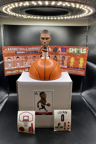 2022 NBA Smols Superstars Damian Lillard CultureFly Portland Trailblazers Figure Cover