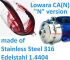 Centrifugal pump CAM70/33N 1,1Hp steel316 chlorine wine milk farm 230V Lowara CA