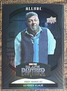 2022 Upper Deck Marvel Allure Andy Serkis as Ulysses Klaue Black Rainbow #71 - Bild 1 von 2