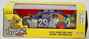 Scooby Doo Stock Car Die Cast Replica 1:24 Scale 1996 Edition  Racing Champions - Picture 1 of 6