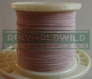 1000FT Litz Wire 60/46 Crystal Radio Loop Antenna AWG46 X 60 Strands - Afbeelding 1 van 1