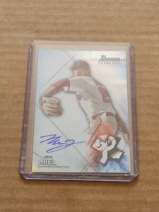 2021 Bowman Sterling Mick Abel Prospect Auto Baseball Card BSPA-MA Phillies A7