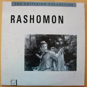 RASHOMON Criterion 49 Japanese Language Subtitles & English Dubbed LASERDISC - Picture 1 of 4