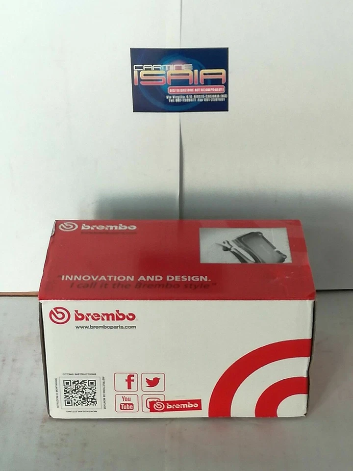 SERIE PASTILLAS FRENO HORMIGA BREMBO PARA ALFA ROMEO SPIDER 22 JTS Foto 1 de 1