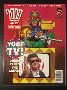 2000 AD Prog 837 Judge Dredd Comic VF - Imagen 1 de 1