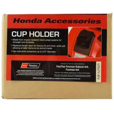 Honda Genuine Accessory Fender Cup Holder 14-24 Foreman Rubicon 0SC38-HR5-A00 - Image 1 of 3