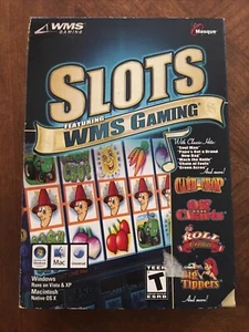 Slots Featuring WMS Gaming (PC/MAC CD, 2006, T) Game Disc, Install Sheet & Box! - Picture 1 of 8