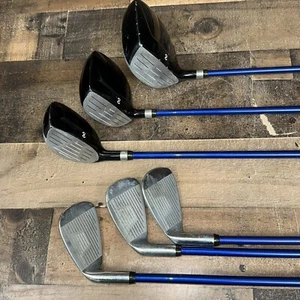 Maxfli Rev 3 Junior Golf Club Light Weight RH P,S,7,HY,FW ,Driver Square - Picture 1 of 10