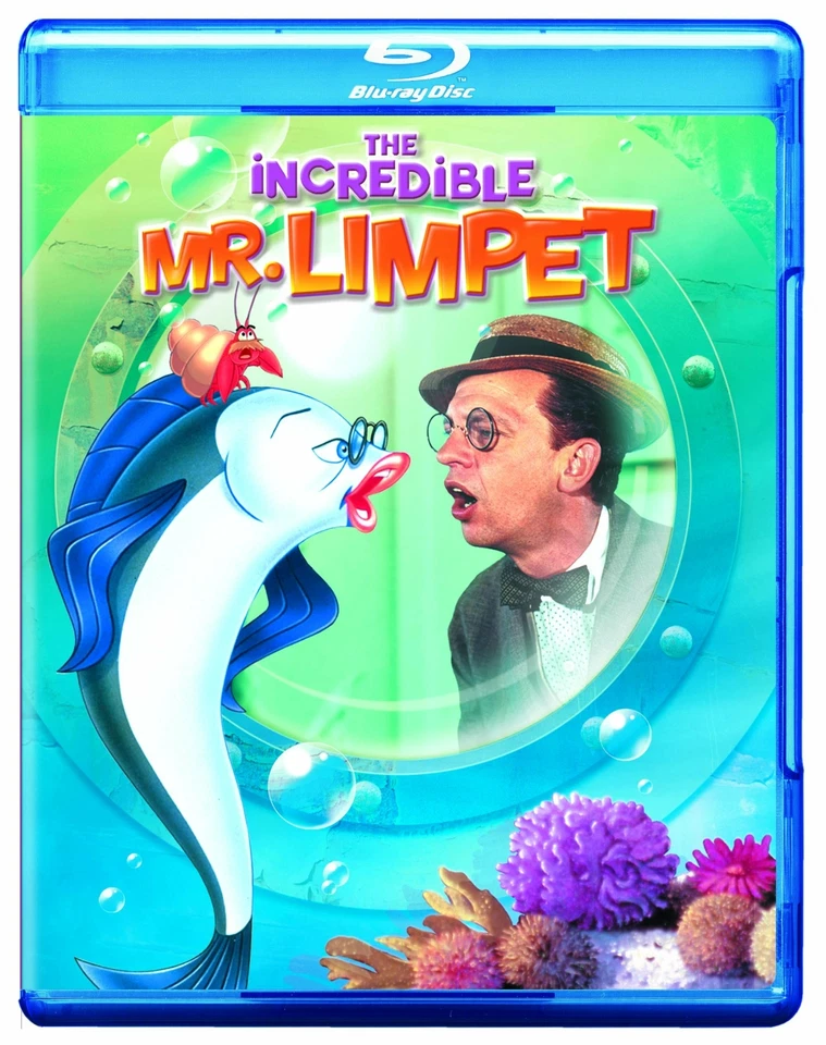 The Incredible Mr. Limpet (Oscar Beregi Jr., Don Knotts) New Region B Blu-ray - Image 1 of 1