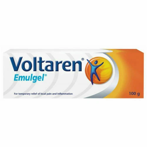 2 X Voltaren Emulgel 100g Temporary Relief of Local Pain and Inflammation