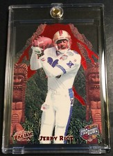 1999 JERRY RICE Pacific Pro Bowl Die Cuts San Francisco 49ers Football Card #17 