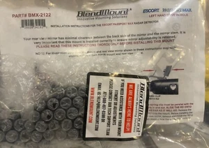 Blendmount BMX-2122 Mount for Beltronics Escort Radar Detectors Acura VW Porsche - Picture 1 of 1
