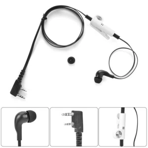 Two Way Radio Earphone PTT Mic Walkie Talkie Earphones for Kenwood Baofeng - Zdjęcie 1 z 16