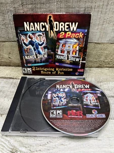 Nancy Drew 2 Pack - The Deadly Device & Alibi in Ashes PC CD-ROM Game - Picture 1 of 3