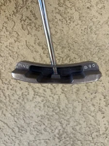 36.5" PING KARSTEN B90 CENTER SHAFTED PUTTER - STEEL SHAFT - TAYLORMADE GRIP - Picture 1 of 4