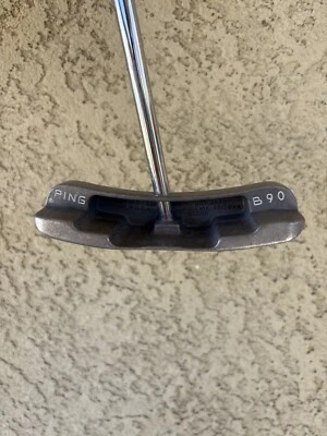 36.5" PING KARSTEN B90 CENTER SHAFTED PUTTER - STEEL SHAFT - TAYLORMADE GRIP - Image 1 of 4
