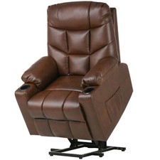 Electric Power Lift Recliner Chair for Elderly Vibration Massage and Heated Sofa