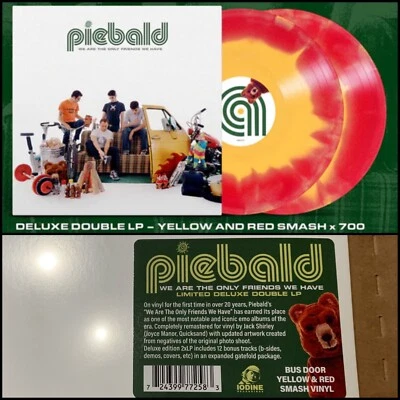 PIEBALD We Are The Only Friends We Have Deluxe LP Vinyl 700-Psara Saves The Day Foto 1 de 4