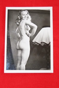 PHOTOGRAPHIE VINTAGE NU FEMME EROTIQUE  STUDIO VERONESE  PARIS 1950 MD216 - Bild 1 von 1
