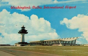 Postcard Washington, D.C.: Dulles International Airport - Picture 1 of 3