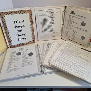Tupperware Home Party Consultant Ideas & Recipe Guides Binders Themes Hostess - Picture 1 of 9