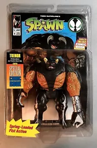 1994 SERIE 1 McFARLANE SPIELZEUGE - SPAWN TREMOR ACTIONFIGUR mit COMICBOOK NEU IN VERPACKUNG * - Bild 1 von 4