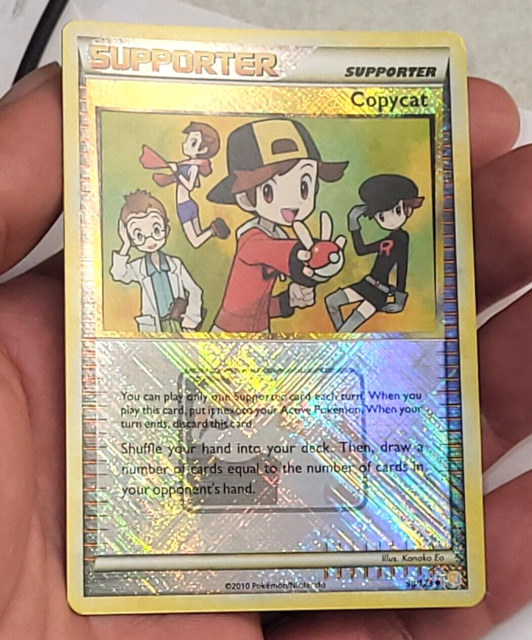 Copycat - Holo-Foil Pokemon League Promo Card (Heart-Gold & Soul-Silver  #90/123)