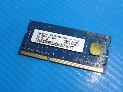 Memoria RAM SO-DIMM SNY1600S11-2G-EDEG Sony SVE151J11L Kingston 2 GB PC3-12800SS Foto 1 de 3