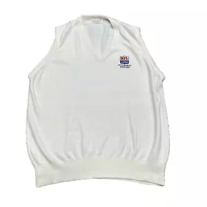 Vintage 80s Pittsburgh Steelers NFL Alumni Sweater Vest Mens Size Fits Large USA - Picture 1 of 6