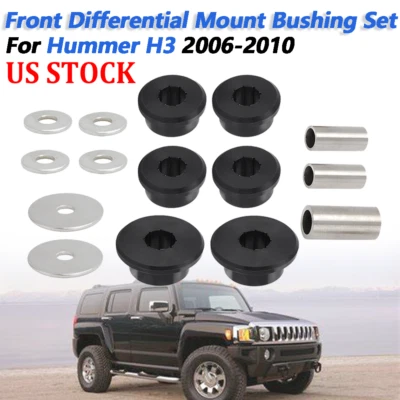 US Front Differential Mount Bushing Polyurethane 3 Location For Hummer H3 06-10 - Image 1 of 4
