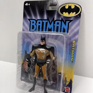 Batman La Serie Animada Traje Dorado/Plateado Batman 5" DC Figura Mattel TOTALMENTE NUEVO - Imagen 1 de 10