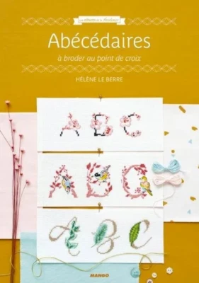 Abécédaires à broder au point de croix French Cross Stitch Book Alphabet pattern - Image 1 of 3