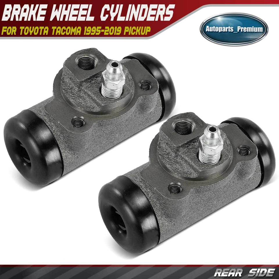 2x Rear Driver & Passenger Side Brake Wheel Cylinder for Toyota Tacoma 1995-2019 - Image 1 of 4