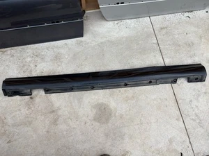 W209 Mercedes 03-09 CLK Class Left Driver Side Skirt Rocker Panel Black SS331 - Picture 1 of 19
