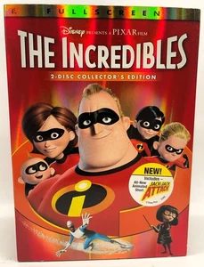 Disney Pixar The Incredibles (DVD, 2004) Fullscreen 2-Disc Collector's Edition - Imagen 1 de 2
