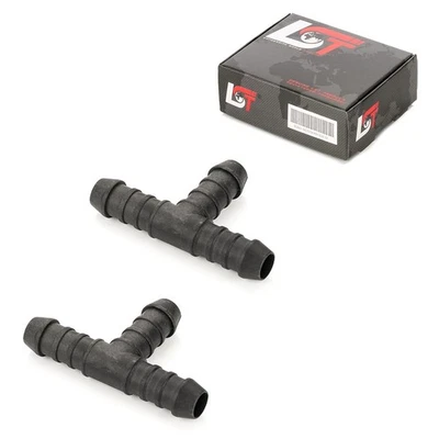 2x Conector de manguera pieza en T poliamida PA6 gasolina resistente al aceite 12 mm para JEEP Foto 1 de 4