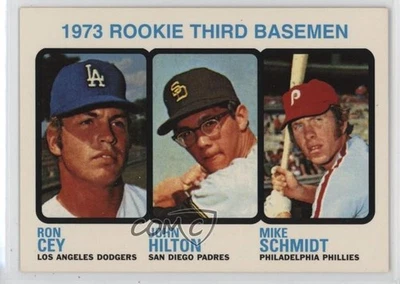 1998 Topps Stars Rookie Reprints Ron Cey John Hilton Mike Schmidt #4 HOF - Image 1 of 2