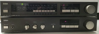 SABA MI 15 Integrated Stereo Amplifier & Verstärker  und SABA MT 15 Tuner radio  - Bild 1 von 4