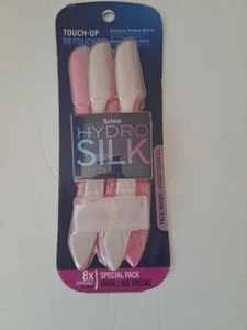 Schick Hydro Silk Touch-Up Dermaplaning Tool with 8 Unit - Picture 1 of 4