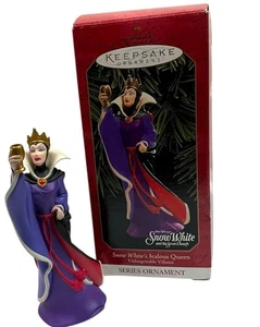 Hallmark Keepsake Unforgettable Villains ~ La regina gelosa di Biancaneve 1999 - Foto 1 di 6