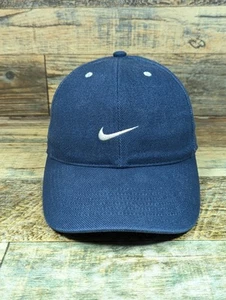 Vintage Nike Blue Adjustable Hat Cap - Picture 1 of 10