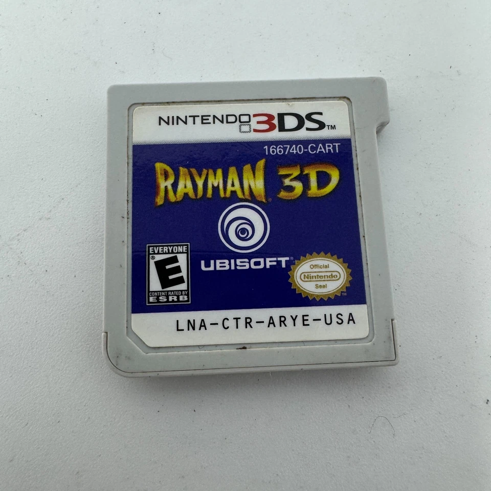 Rayman 3D (Nintendo 3DS, 2011) - Tested - Authentic - Image 1 of 2