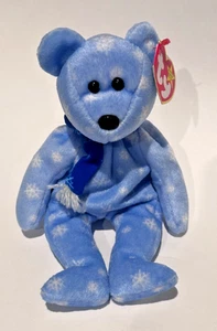 Ty Beanie Baby: "Holiday Teddy". DOB: 25-12-1999 - Foto 1 di 4