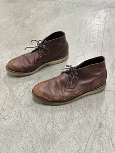 Botas de Cuero Marrón Chukka Trabajo Red Wing 3141 Hechas en EE. UU. Para Hombre Talla 11.5 D (LEER) - Imagen 1 de 12