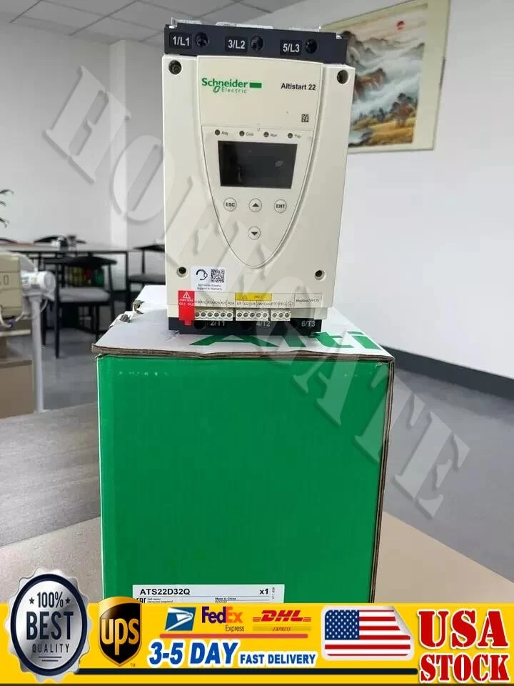 For  ATS22D32Q Motor soft starter Three phase 230-440V 15KW US Free TAX - Image 1 of 1