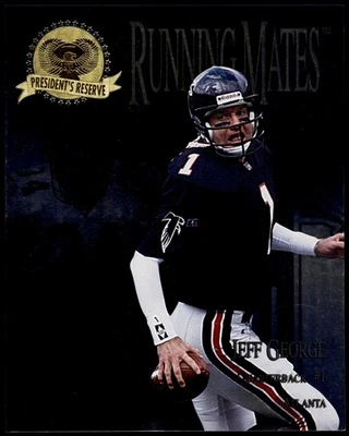 1996 Edge Presidents Reserve Running Mates Blank Back JUMBO Джефф Джордж - Изображение 1 из 2