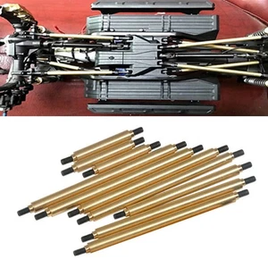 FLYXM 10x Metal Steering & Suspension Linkage Upgrade Parts for 1/10 RC Car TRX4 - Picture 1 of 11