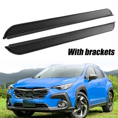 2PCS Running Boards Fit for Subaru XV Crosstrek GT 2018-2022 Nerf Bars Side Step - Image 1 of 4