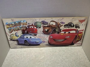 Muelles radiador madera decoración pared coches Pixar - Imagen 1 de 2