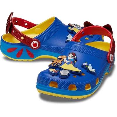 CROCS DISNEY Snow White Classic Clog NWT Size Women's 6 Men's 4 - Image 1 of 4